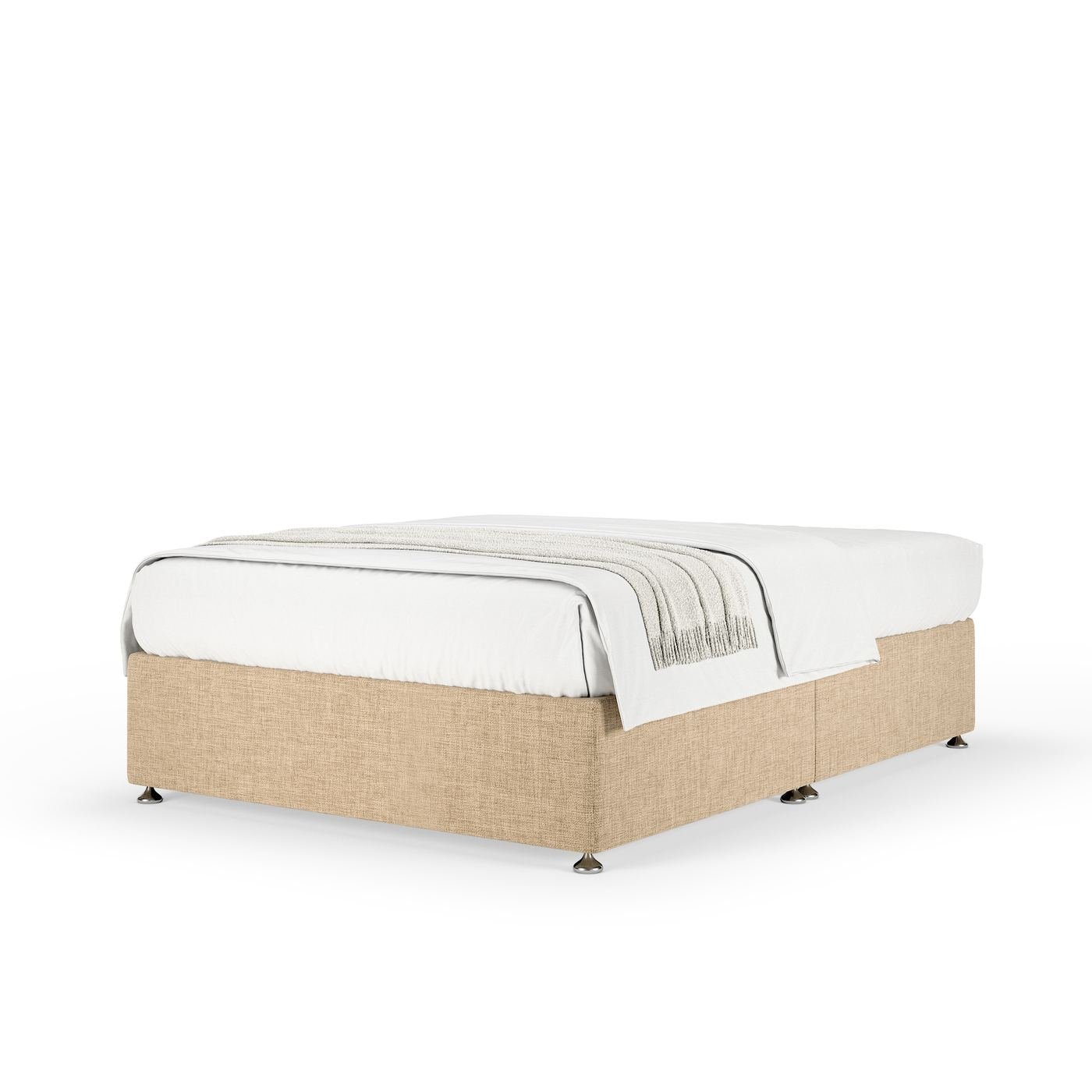Linen Divan - Cream