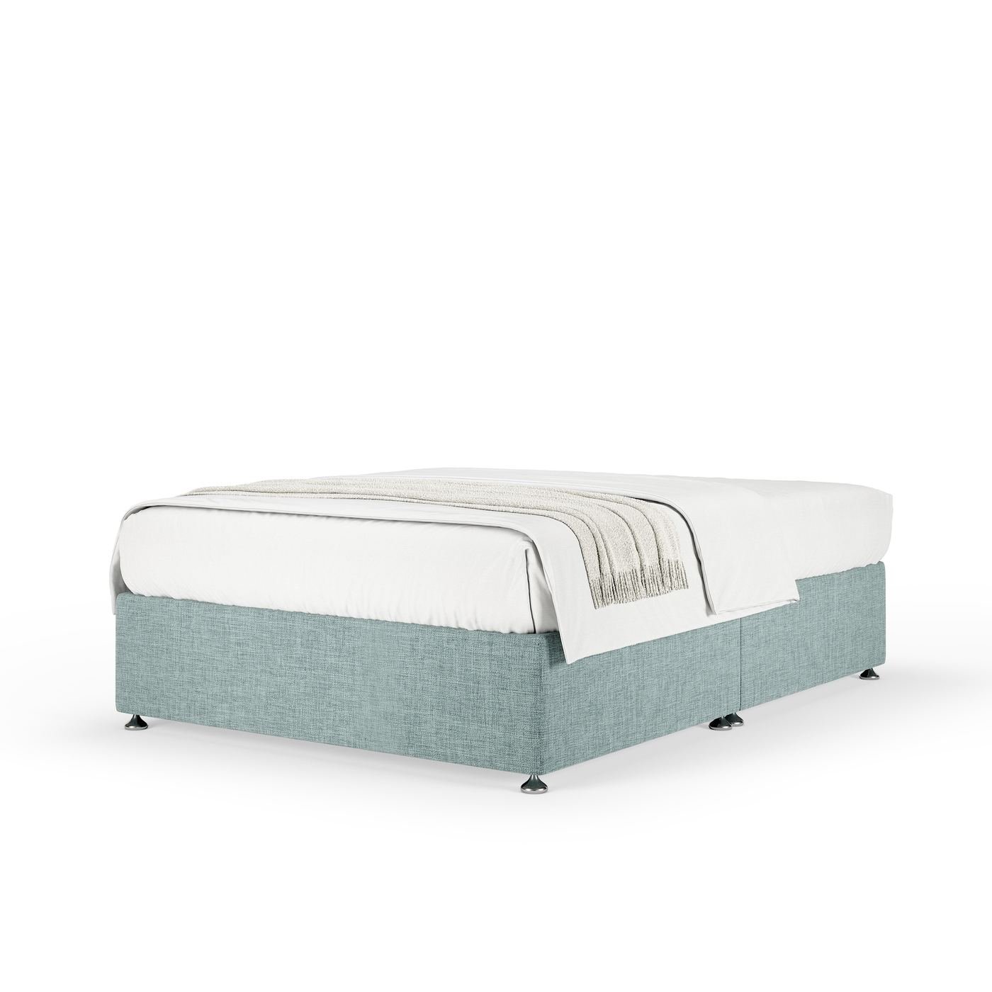 Linen Divan - Duck Egg