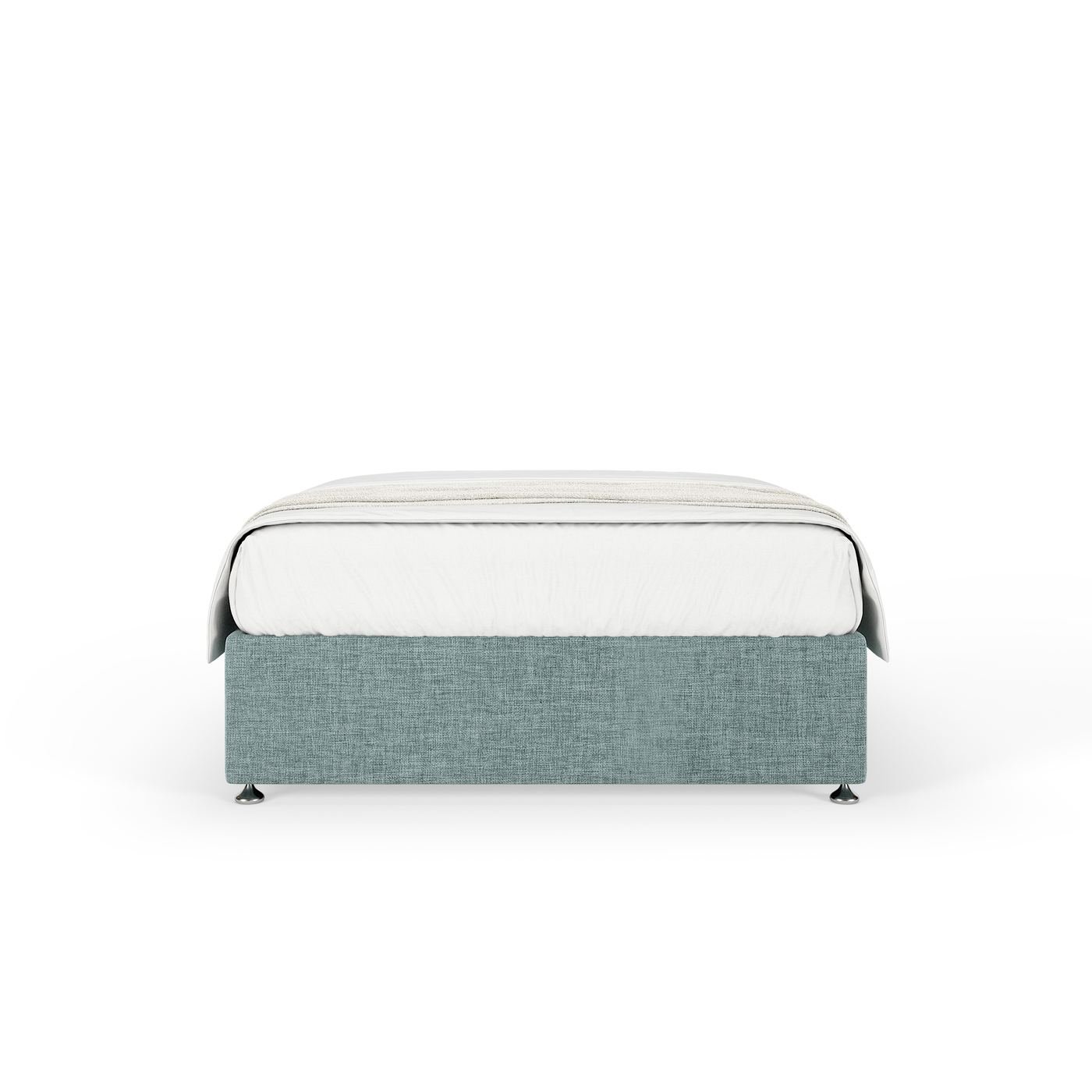 Linen Divan - Duck Egg