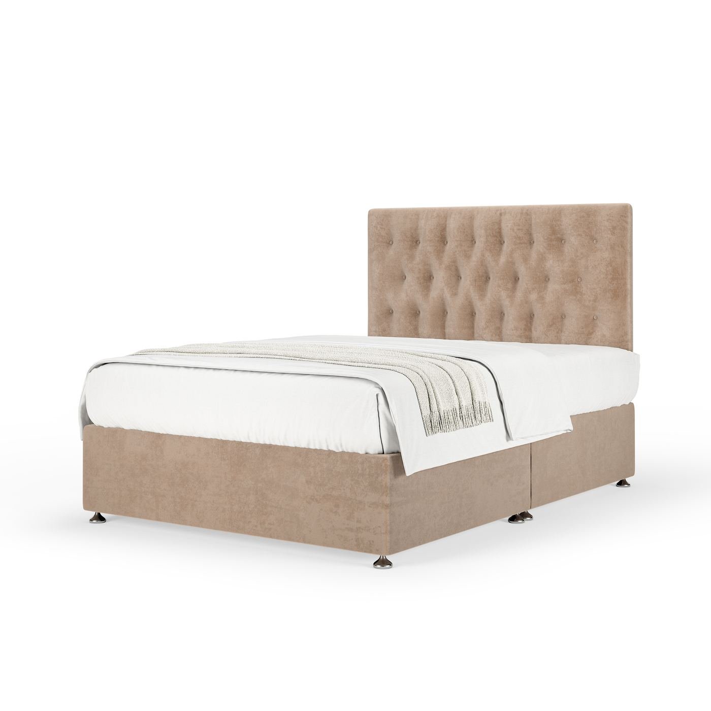 Naples Divan + Headboard - Mink